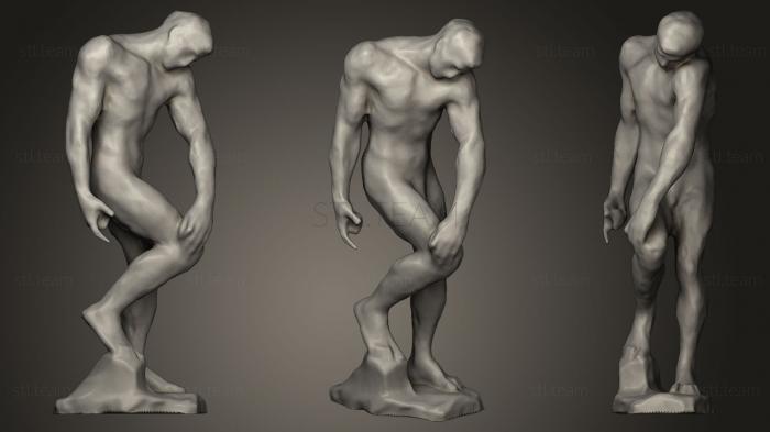 3D model Adam Rodin (STL)